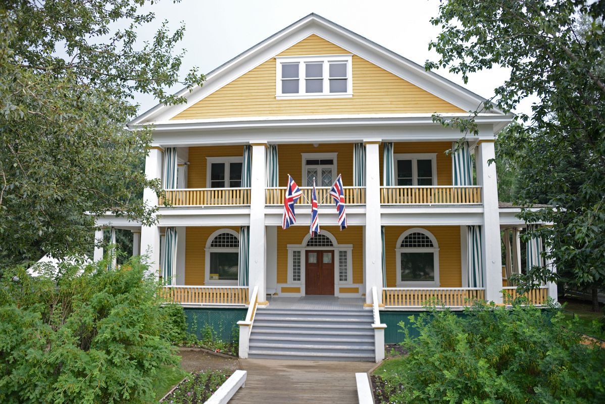 10 Dawson City Commissioners Residence Was Built In 1901 In Dawson City Yukon